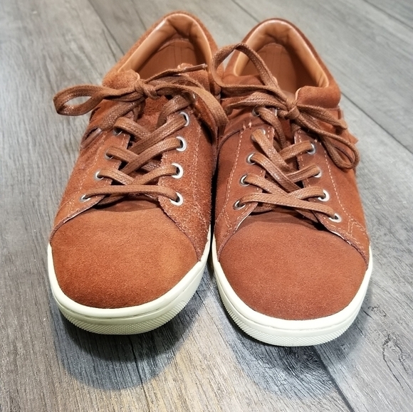 Zara Brown Suede Fringe Ladies Sneakers Size 6.5 US or 37 EU - Picture 3 of 9